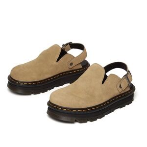 Dr. Marten’s Suede Zebzag Clog